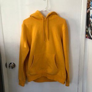 Cheddar-yellow Sweatshirt w/Hoodie